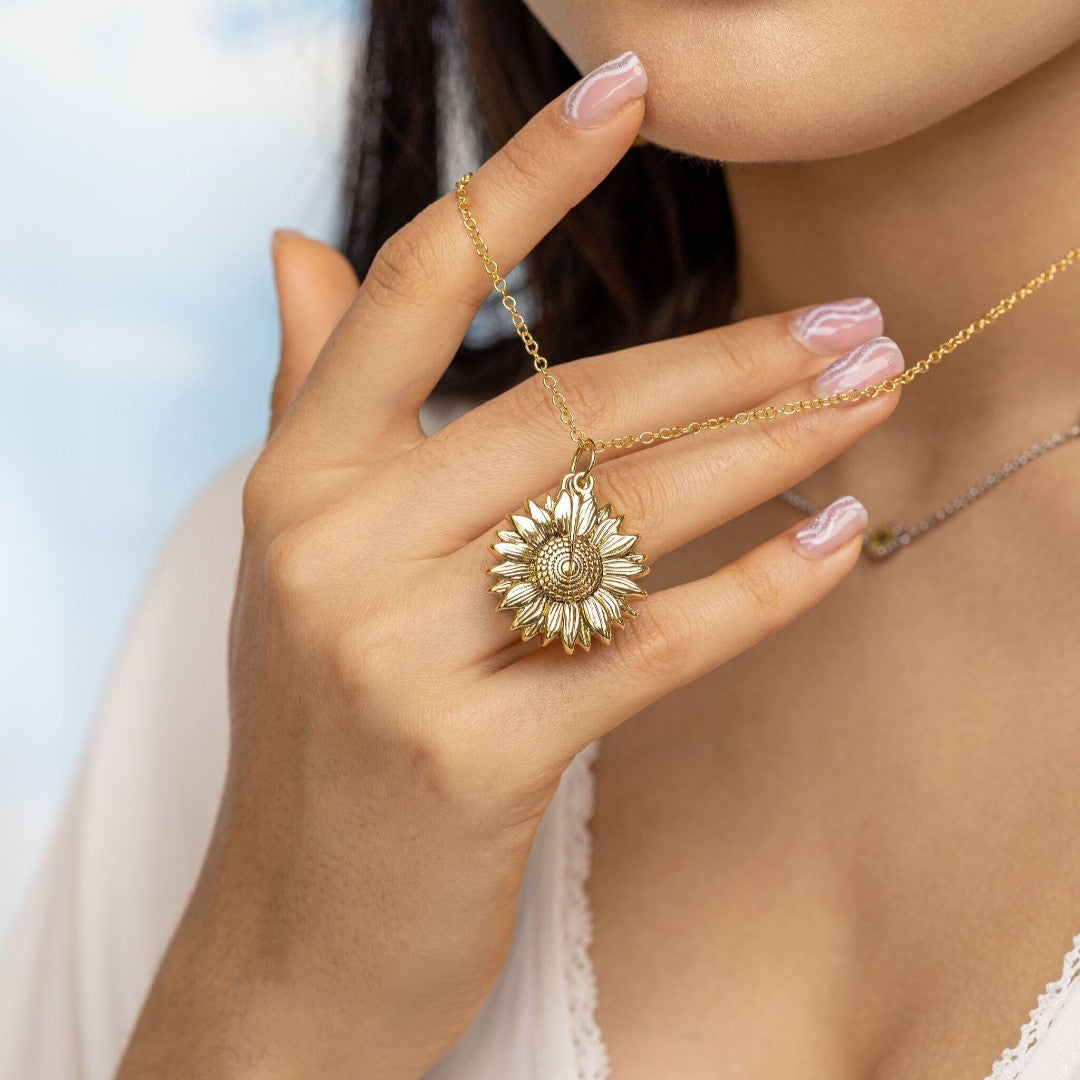 Sunflower Necklace