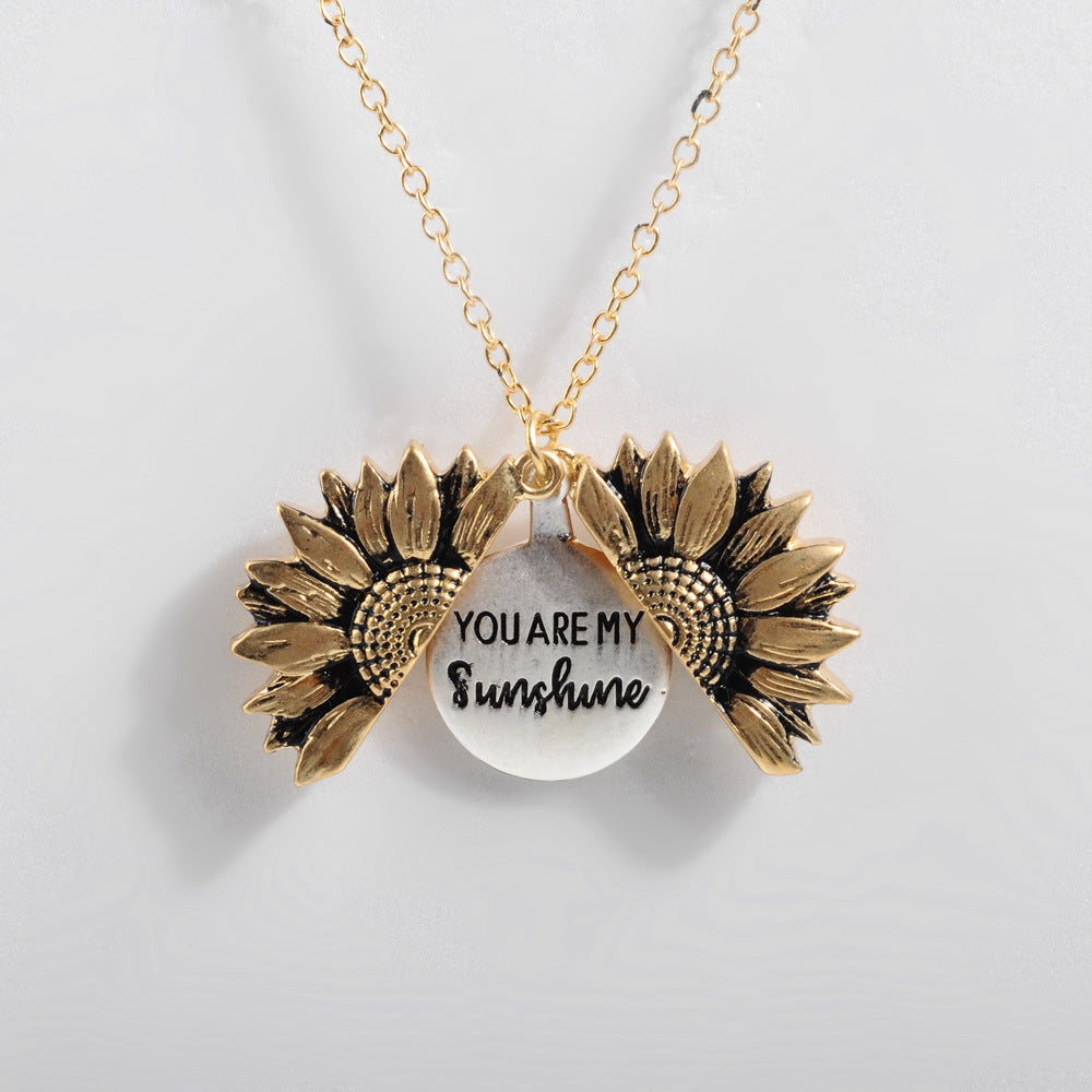 Sunflower Necklace