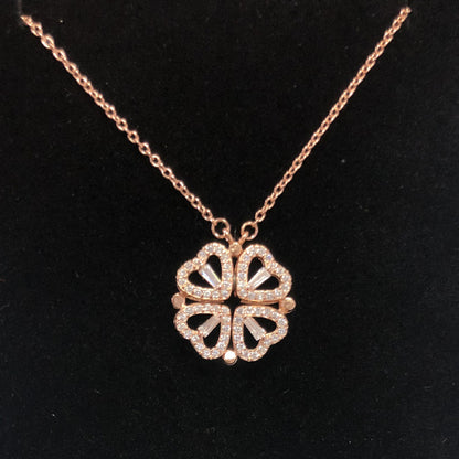 Clover Heart Necklace